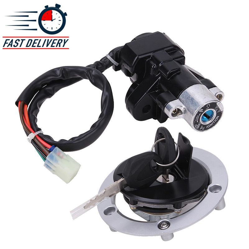 Ignition Switch Fuel Gas Tank Cap Lock Keys for Suzuki GSF650 1200 1250 Bandit