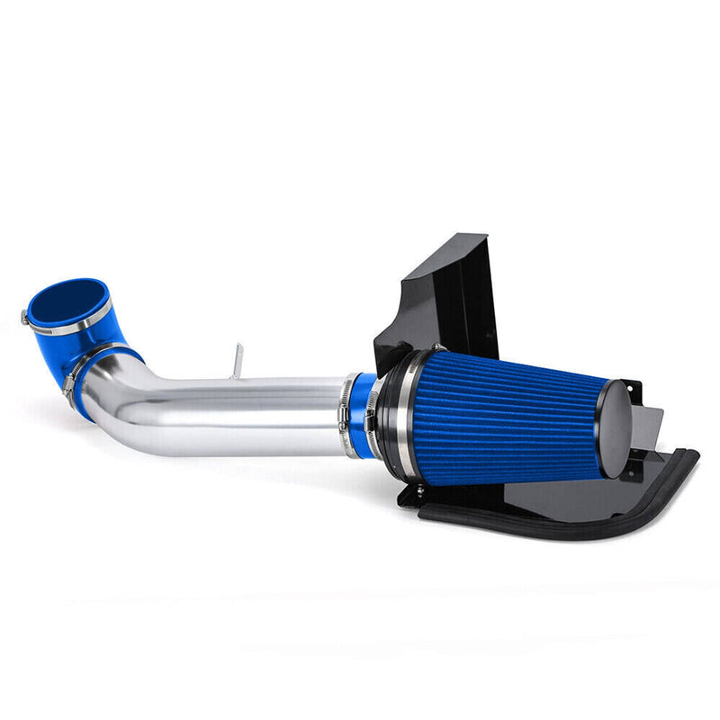 4" Cold Air Intake Kit + Heat Shield for Chevy GMC V8 4.8/5.3/6.0L 99-07