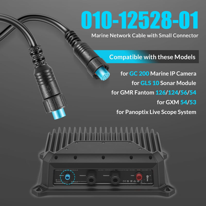 010-12528-01 Marine Network Cable Small Connector 6 m 20 ft for GLS 10