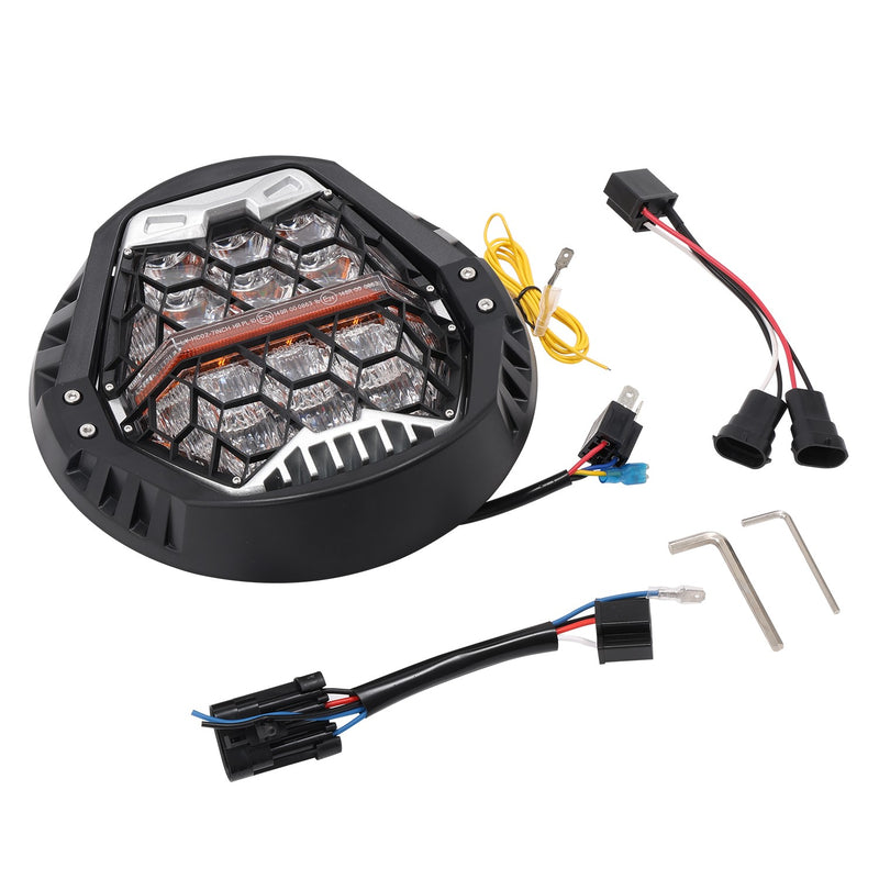 120W 7'' LED Headlight for Street Glide FLHX CVO FLHXSE 2014-2024 Motorcycle