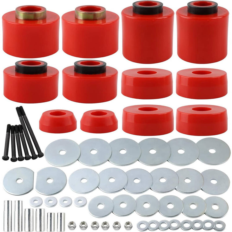 4.4123R Body Cab Mount Bushing Set Kit for Ford F150 F250 F350 1980-1998 2WD/4WD