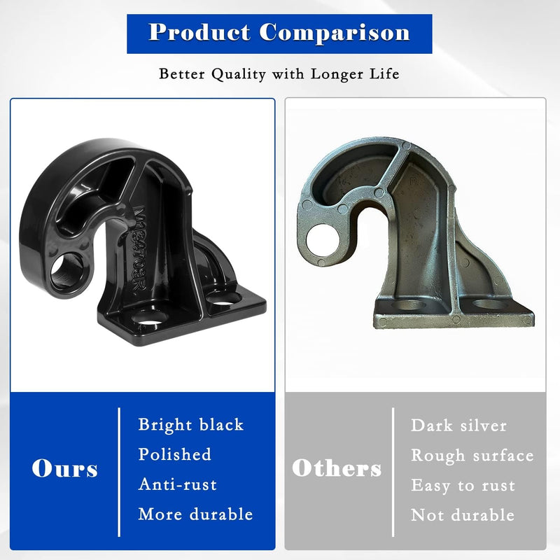 M134708R Right Hand Lower Hood Pivot for Peterbilt 377 378 379 Replaces 13-04708