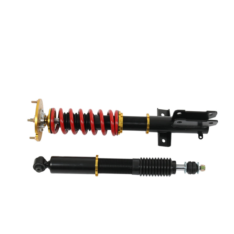 4X Front Rear Coilovers Struts Absorber Adj Height for Ford Mustang 2005-2014