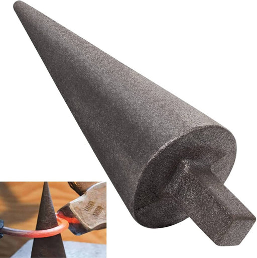 DURAFORCE Blacksmith Anvil Mandrel Metal Forming Cone 1 Inch Hardy Steel