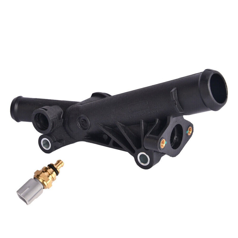 RH-225 Engine Coolant Water Outlet Connection with Sensor for Ford Fiesta Escape