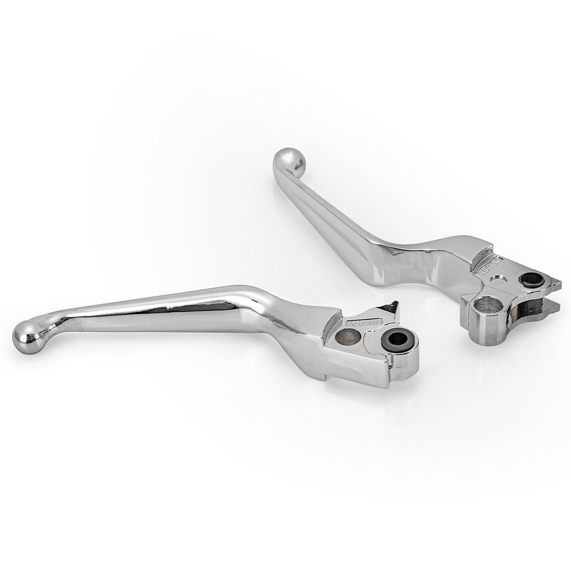 Chrome Wide Hand Levers for Harley Sportster Softail Dyna Street Glide Road King