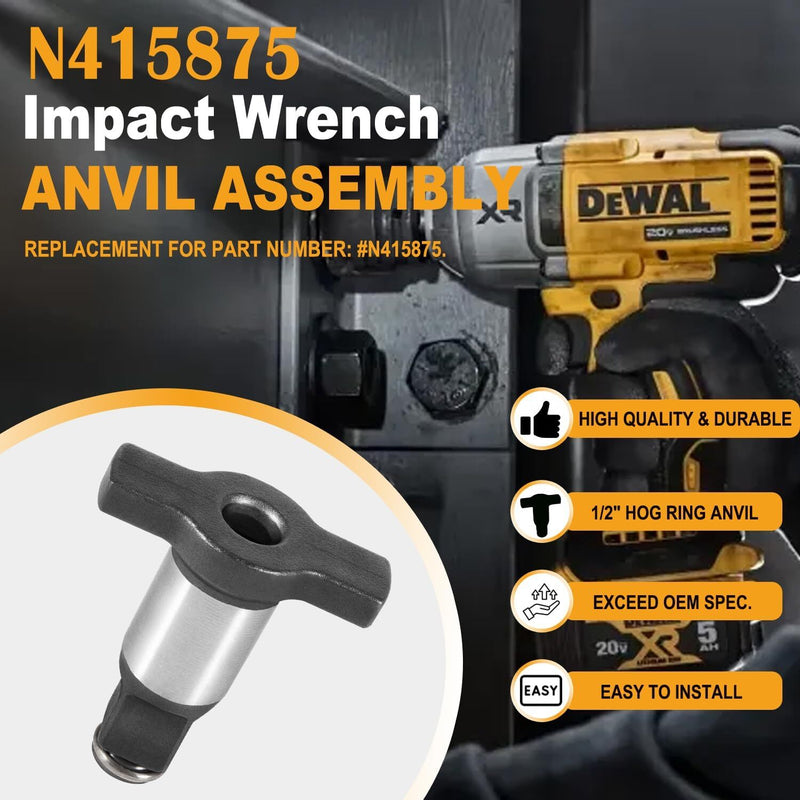 Impact Wrench Anvil Assembly 1/2'' for Dewalt 18V 20V MAX XR DCF899HB