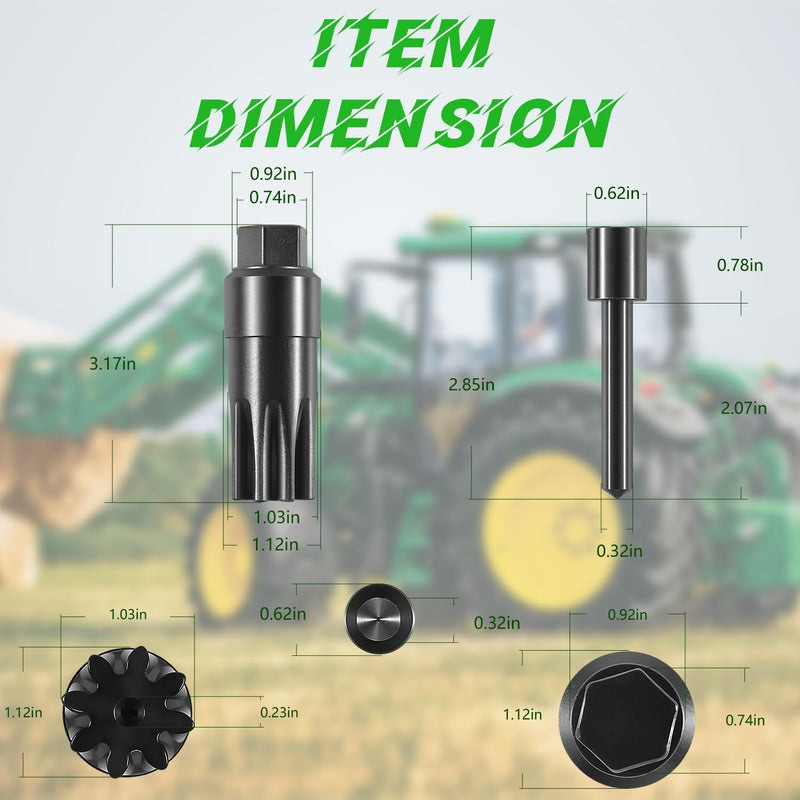 JDE83 JDE81-4 Engine Turning Tool Timing Pin Kit for John Deere 3179 4239 6359