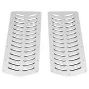 DURAFORCE Universal Car Parts Hood Louver Vent Panel Set Hood Cooling Kit