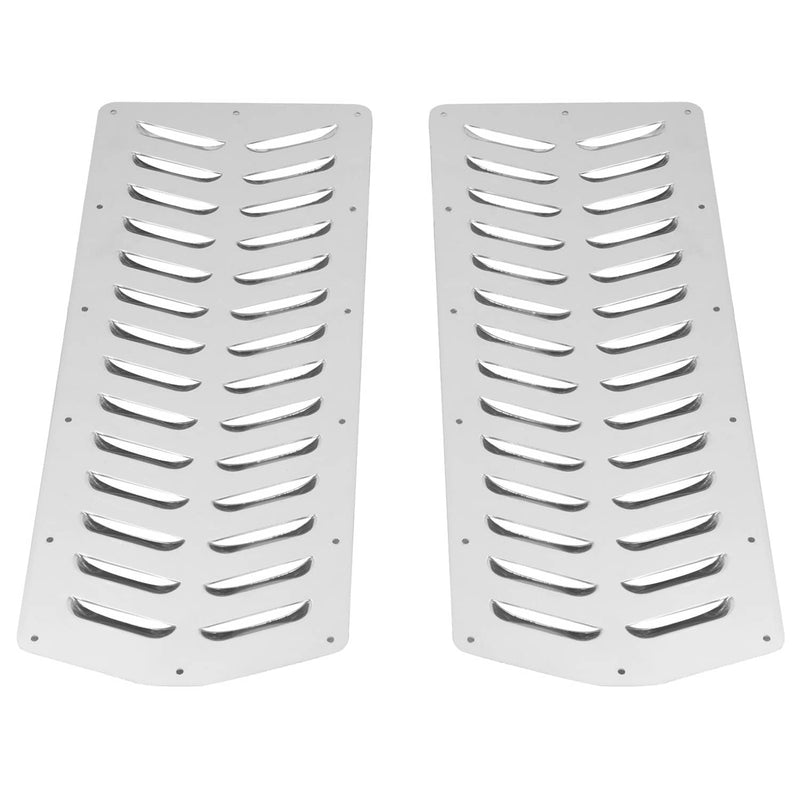 DURAFORCE Universal Car Parts Hood Louver Vent Panel Set Hood Cooling Kit