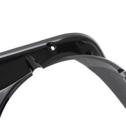 DURAFORCE Black Headlight Bezel Trim Driver Side LH for Chevrolet C3 Corvette 1968-1982
