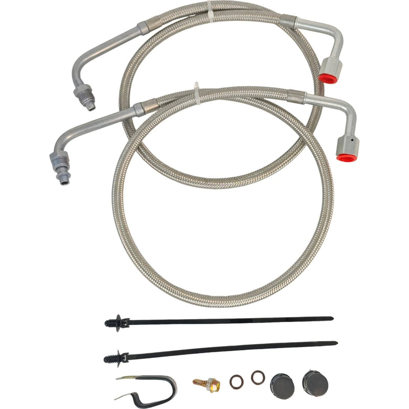 DURAFORCE 2204030 5412355 Cooling System Oil Hose Kit for Polaris 2004-2006 Magnum 330 4X4