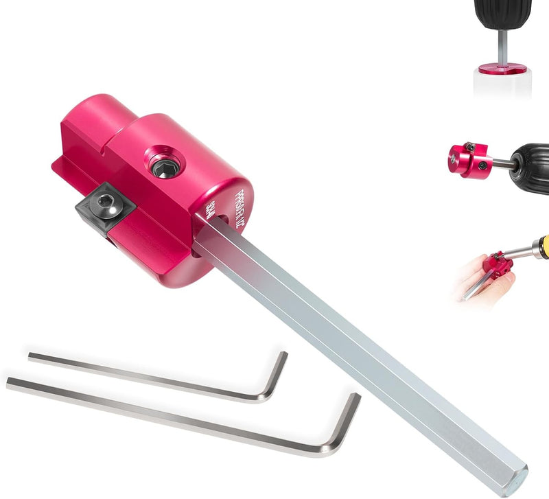 1/2'' PVC Pipe Reamer with 1/4-Inch Hex Shaft for Plastic Pipe Fitting