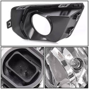 DURAFORCE Clear Fog Light for Chevy Colorado 2021-2022 With Bezel Relay Switch Bulb Pair