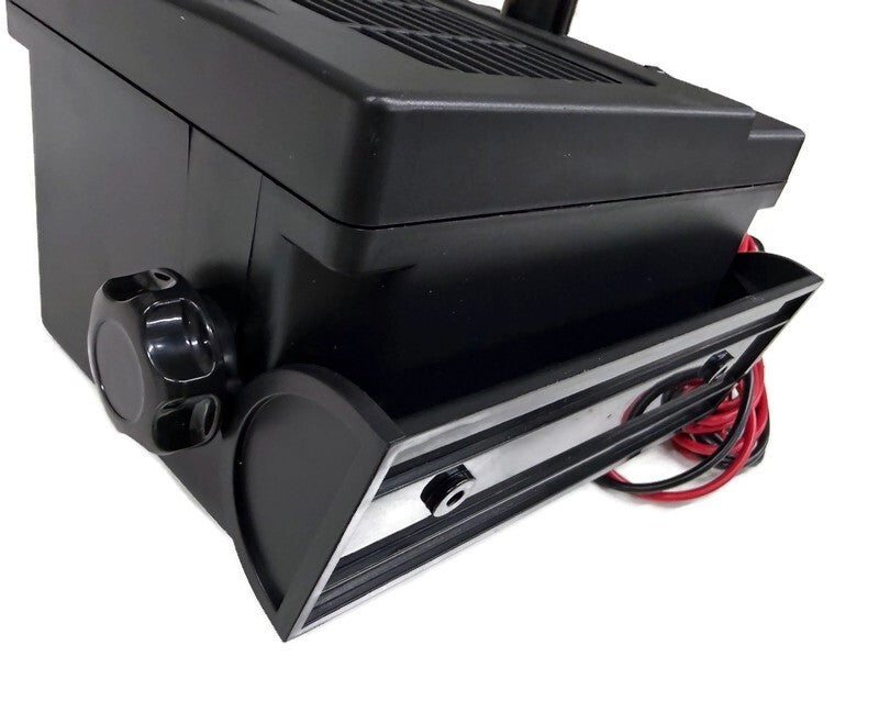DURAFORCE 12V Electric Heater and Base for Tractor Trailer Semi Truck Bus