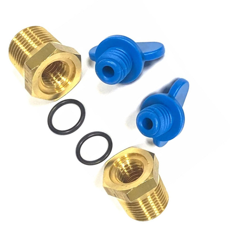 479956 Exhaust Manifold Drain Plug Kit for Volvo Penta 4.3-8.2L 2 Pieces