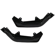 DURAFORCE Fit 2022-2024 Honda Civic LX EX Si Gloss Black Front Bumper Lip Splitter 3PCS