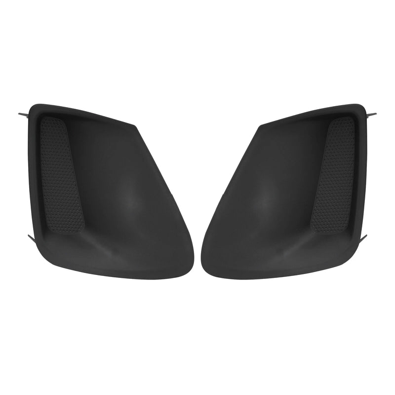 DURAFORCE For 2011-2013 Toyota Corolla Pair Headlights Front Bumper Fog Light Cover Set