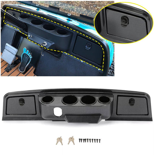 DURAFORCE Dash Cover for 1995-2007 Yamaha G14 G16 G19 Gas/Electric Carbon Fiber Dashboard