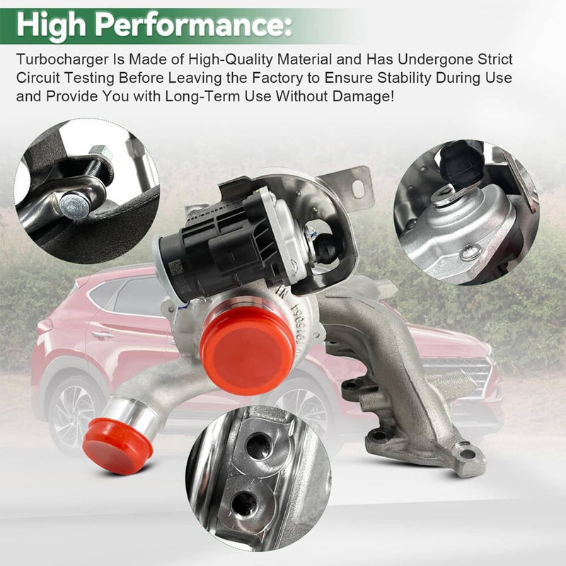 Turbo Charger 28231-2B760 282312B760 for 2016-2018 Hyundai Tucson 1.6L