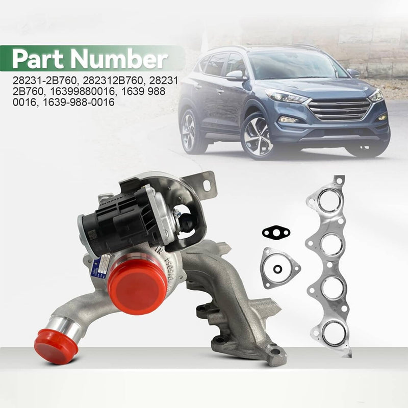 Turbocharger Turbo B01 28231-2B760 for Hyundai Tucson 1.6L 16399980016 2016-2018