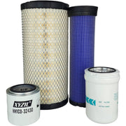 DURAFORCE Maintenance Filter Kit for Kubota SVL90 SVL90C SVL90-2 SVL90-2C Engine V3800