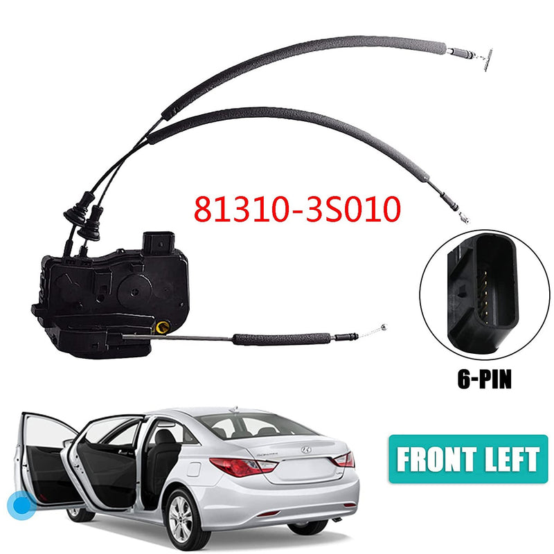 2Pcs Door Lock Latch Actuators for Hyundai Sonata 2011-2015 Front Left and Right