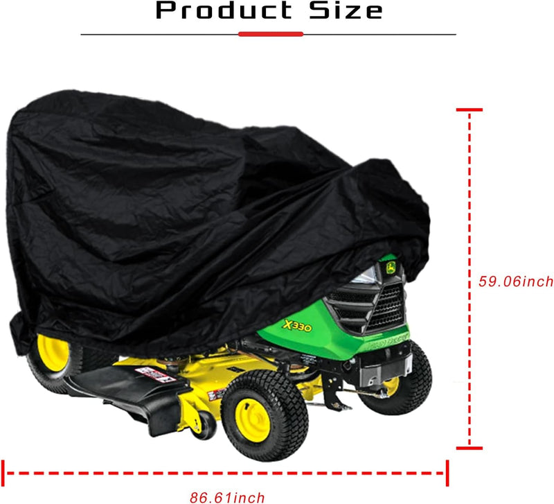 LP93647 Deluxe Riding Mower Cover Waterproof for John Deere X300-X700 Series