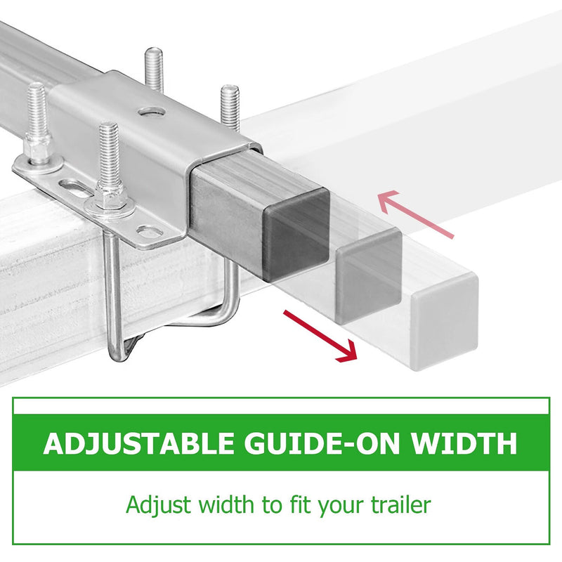 Universal Boat Trailer Bunk Board Guide 24.4" for Ski Fishing Pontoon Boat