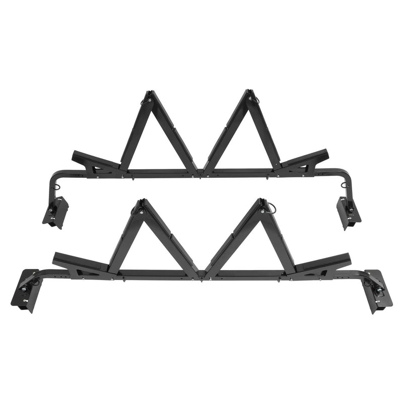 DURAFORCE Adjustable Truck Bed Ladder Rack Fits 54"-64" Pick Up Kayak SUP Carrier 150 Lb