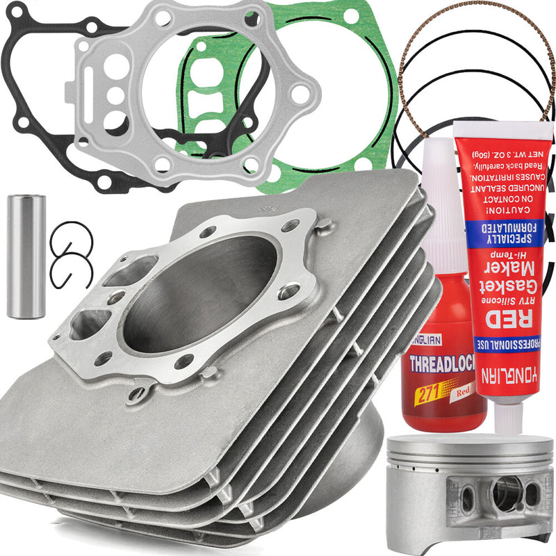 Cylinder Piston Gasket Top End Kit for Honda Foreman 500 TRX500 FE FM