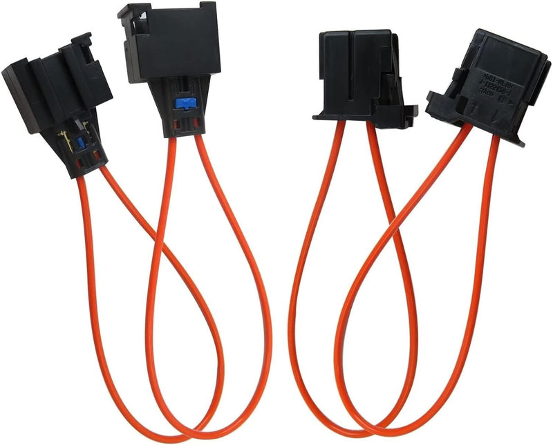 MOST Fiber Optic Loop Bypass Male Female Kit Adapter 2 Pairs for Mercedes BMW