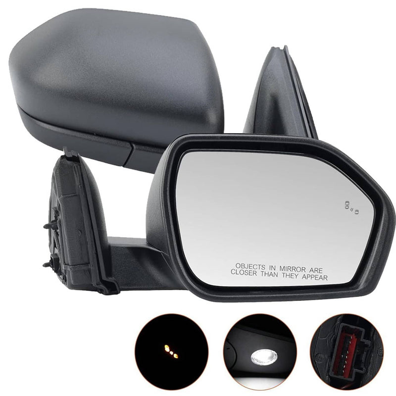 Passenger Side Mirror for Ford Explorer 2020-2023 Manual Folding Power Heated
