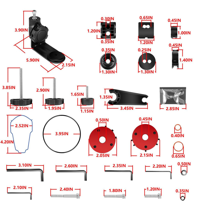 010-12832-70 Mounting Bracket for Garmin Force Kraken LiveScope LVS32 LVS34 LVS6
