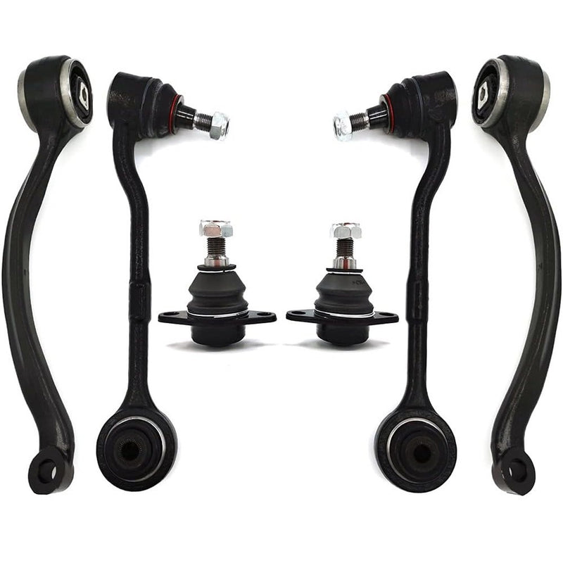 6Pcs Front Lower Control Arm Ball Joint Suspension Kit for BMW X3 X4 2011-2018