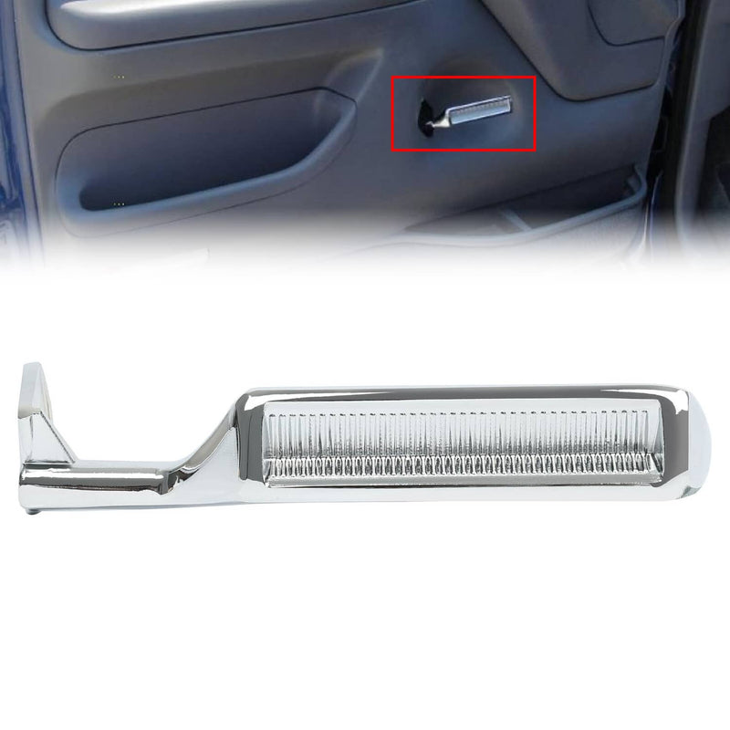 DURAFORCE Chrome Inside Door Handle Left Driver for Ford F150 F250 F350 Bronco 87-96