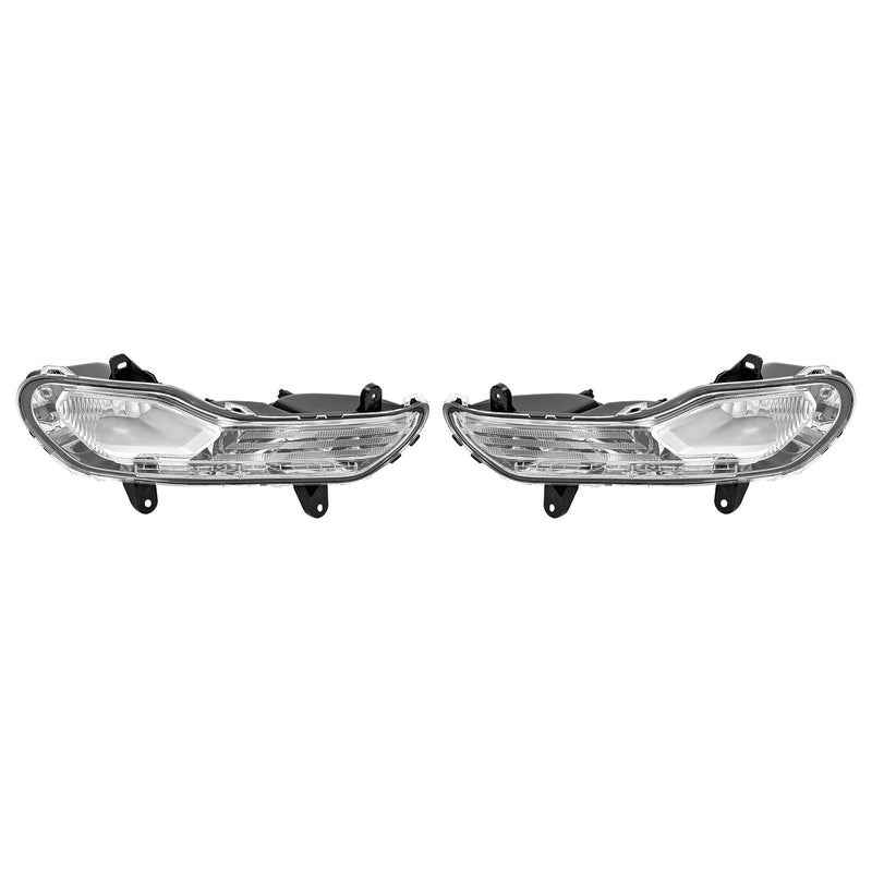Pair Front Fog Light Bumper Lamps Left Right for Ford Escape Kuga 2013-2016