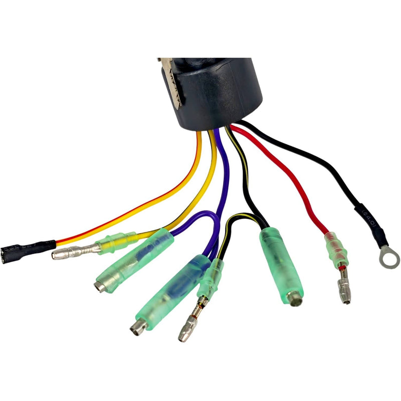 DURAFORCE 87-17009A5 A2 Ignition Switch With Key for Mercury Outboard Push To Choke 6-Wire