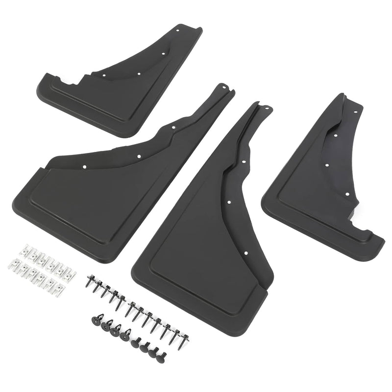 DURAFORCE Front Rear Mud Flaps Splash Guards for Ford Bronco Sport 2021 22 2024 Set of 4