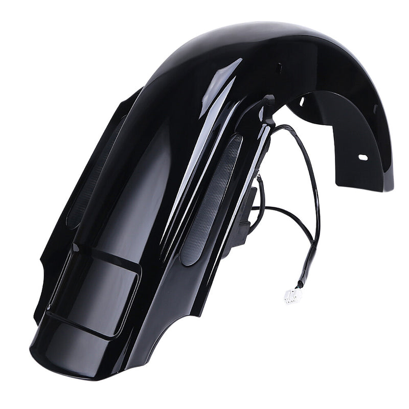 Rear Hard Fender LED Light Wire Harness for Harley CVO Electra Road Glide