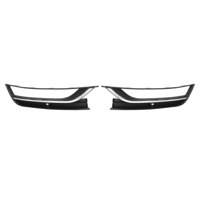 DURAFORCE Fog Light Bezels Chrome Trim RH LH for Volkswagen Passat 2012-2015 Pair