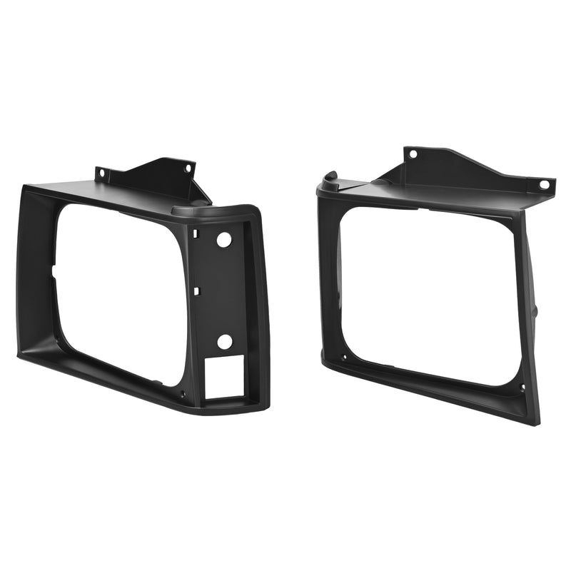 ABS Headlight Bezel Door Set for Chevrolet S10 for GMC S15 Jimmy 1982-1990 Pair