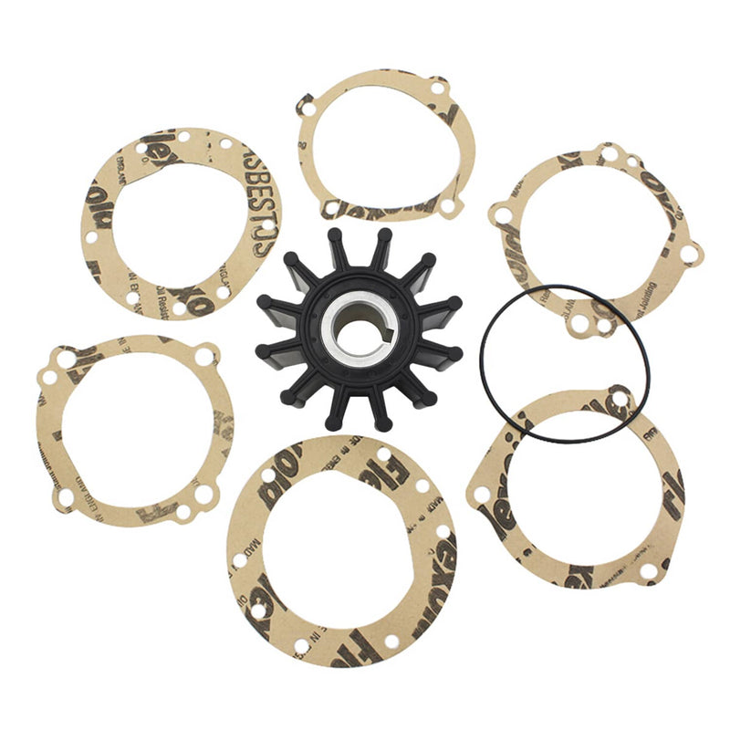 DURAFORCE Water Pump Impeller Kit for Sherwood 10615 10615K ONAN 132-0349 CEF 500120 Ancor