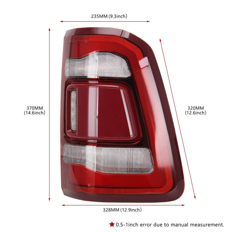 68262530AH LED Right Tail Light Blind Spot for Dodge RAM 1500