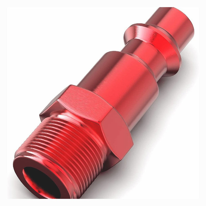 1/4 NPT Air Hose Fittings and Air Coupler Kit Aluminium Quick Connect Air Plug