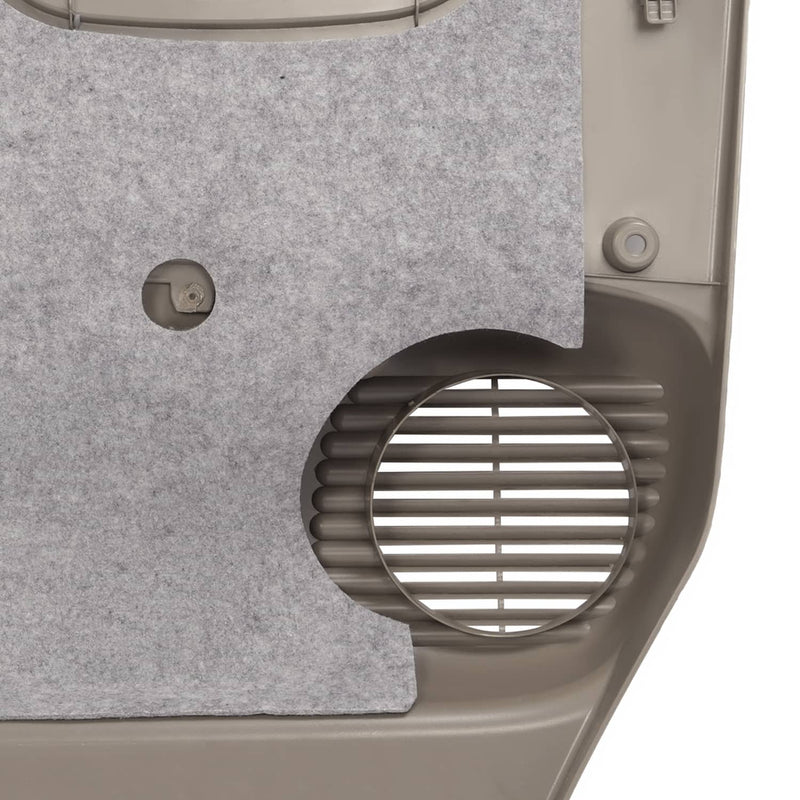 DURAFORCE Passenger Interior Door Trim Panel for GMC Topkick for Chevy Kodiak Neutral