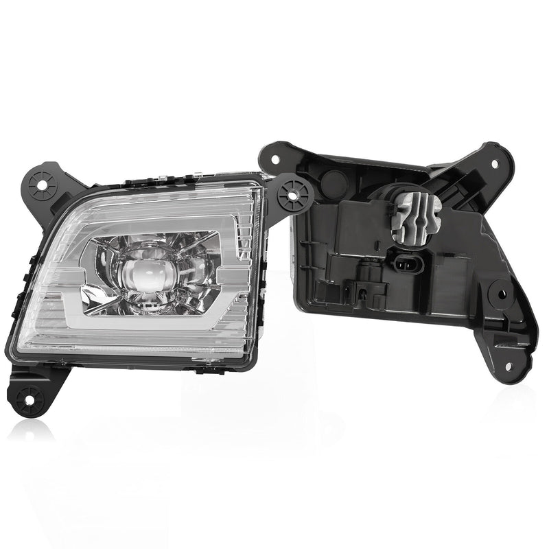 LED Fog Lights for Chevy Silverado 1500 2500HD 3500HD 2019 2020 2021 2022