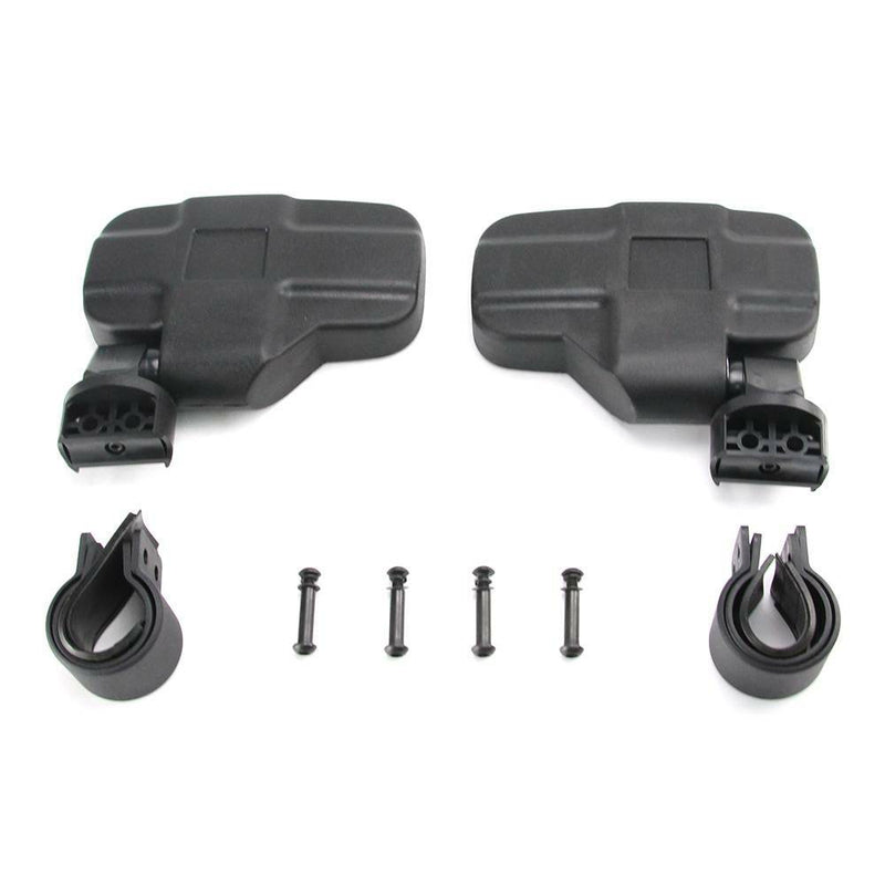 UTV Side Mirrors Rear View Set 1.75" 2" Clamp for Polaris RZR Roll Cage