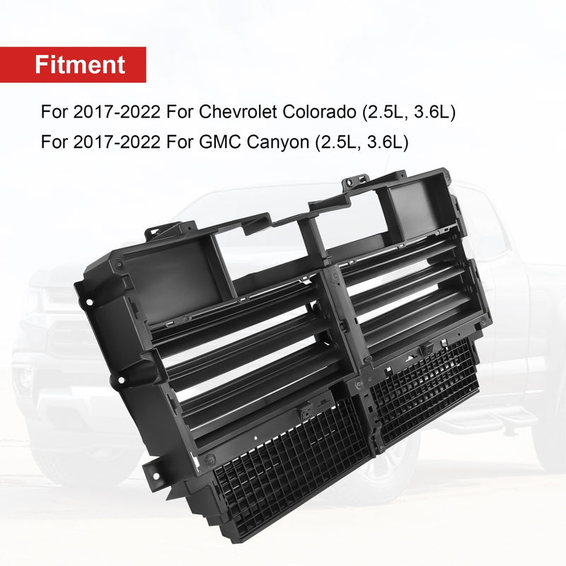 84651500 Active Grille Shutter with Motor for Chevrolet Colorado GMC Canyon 2017