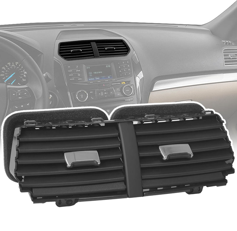 FB5Z-19893-AD Dual Center Dash Air Vent for 2016-2019 Ford Explorer Base Limited